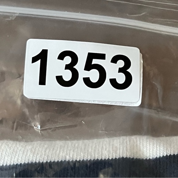 Faherty Cayman Striped Drop Shoulder T Shirt Dress Size Large Cotton Cream/Navy - Picture 10 of 16